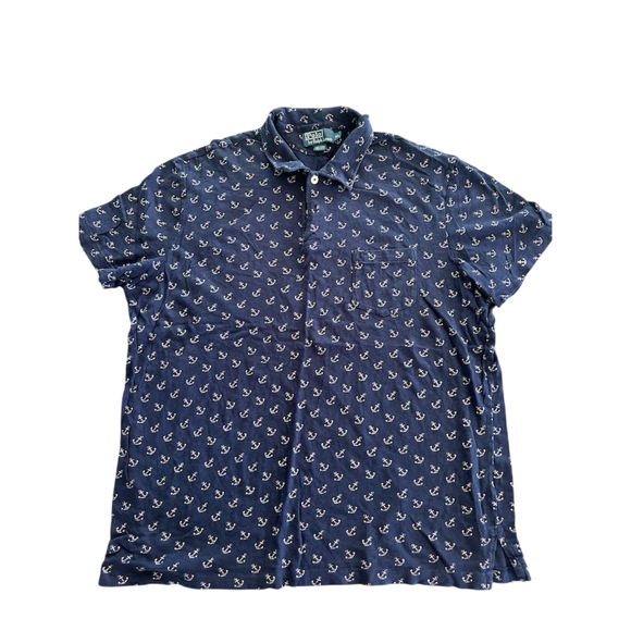 Polo Ralph Lauren anchor men’s button up - Picture 1 of 4